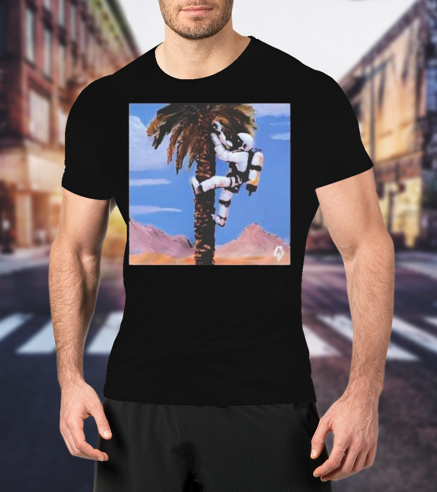 Reasonable Doubt S02 Mckinley Freeman Astronaut Climbing Palm T-Shirt