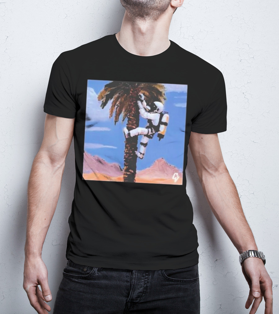 Reasonable Doubt S02 Mckinley Freeman Astronaut Climbing Palm T-Shirt