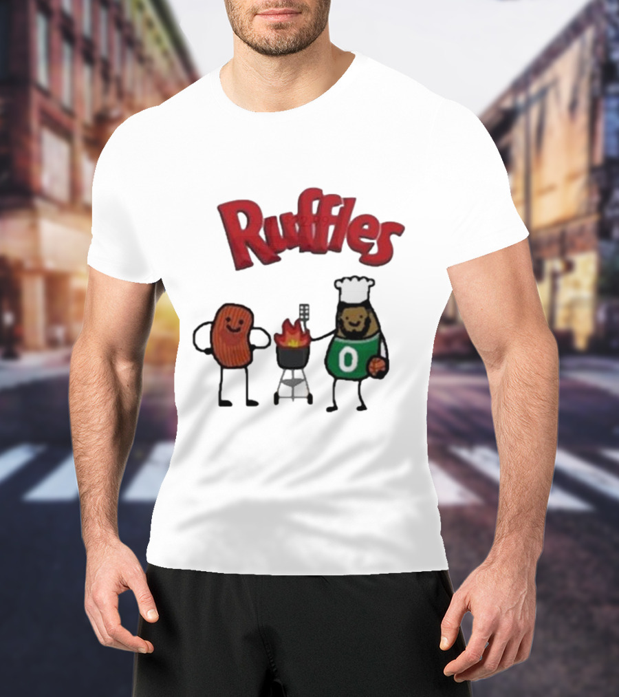 Ruffles Jayson Potatum Chef BBQ Basketball T-Shirt
