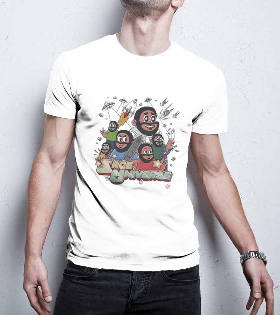 Sage Universe Multiverse Joyful Faces And Adventures T-Shirt