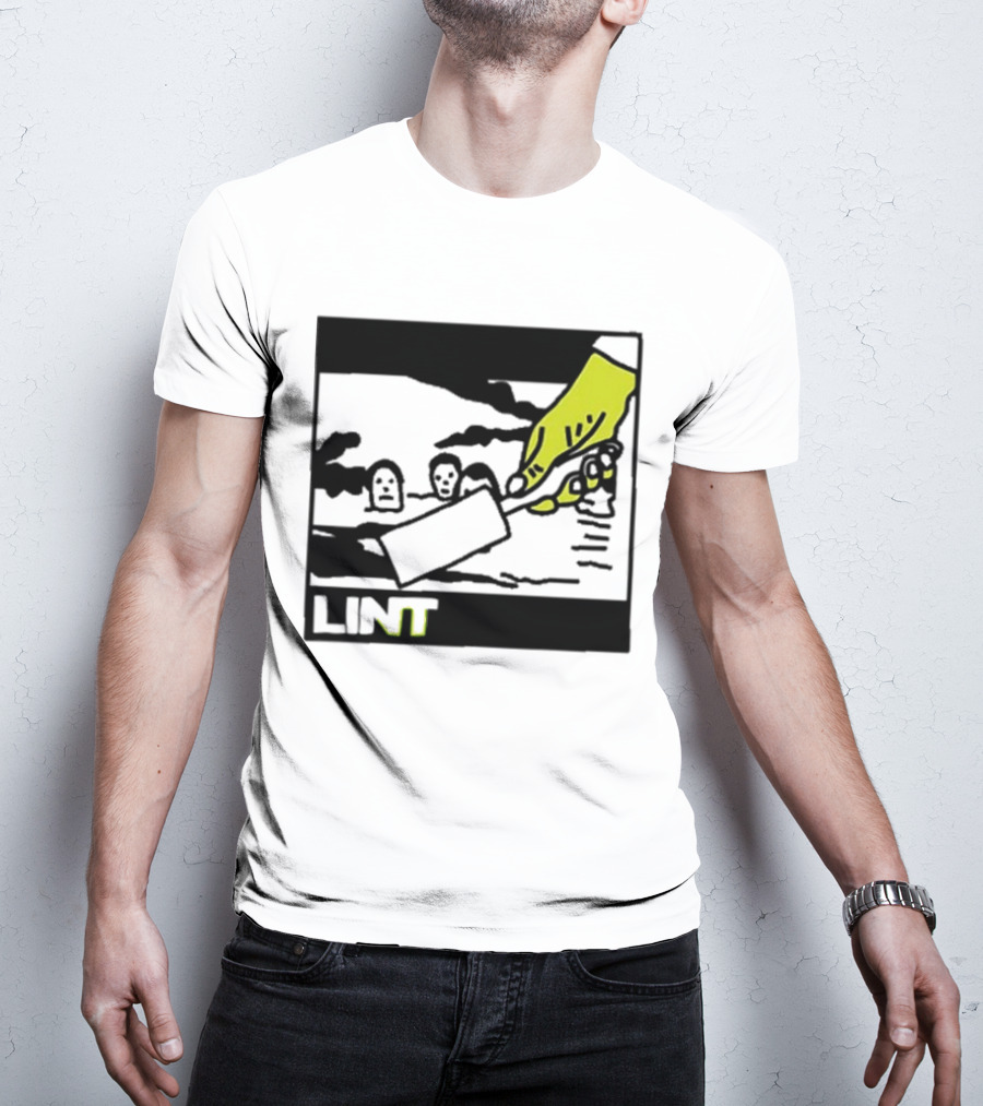 Slint Spiderland Album Cover Art Black Hand Image T-Shirt