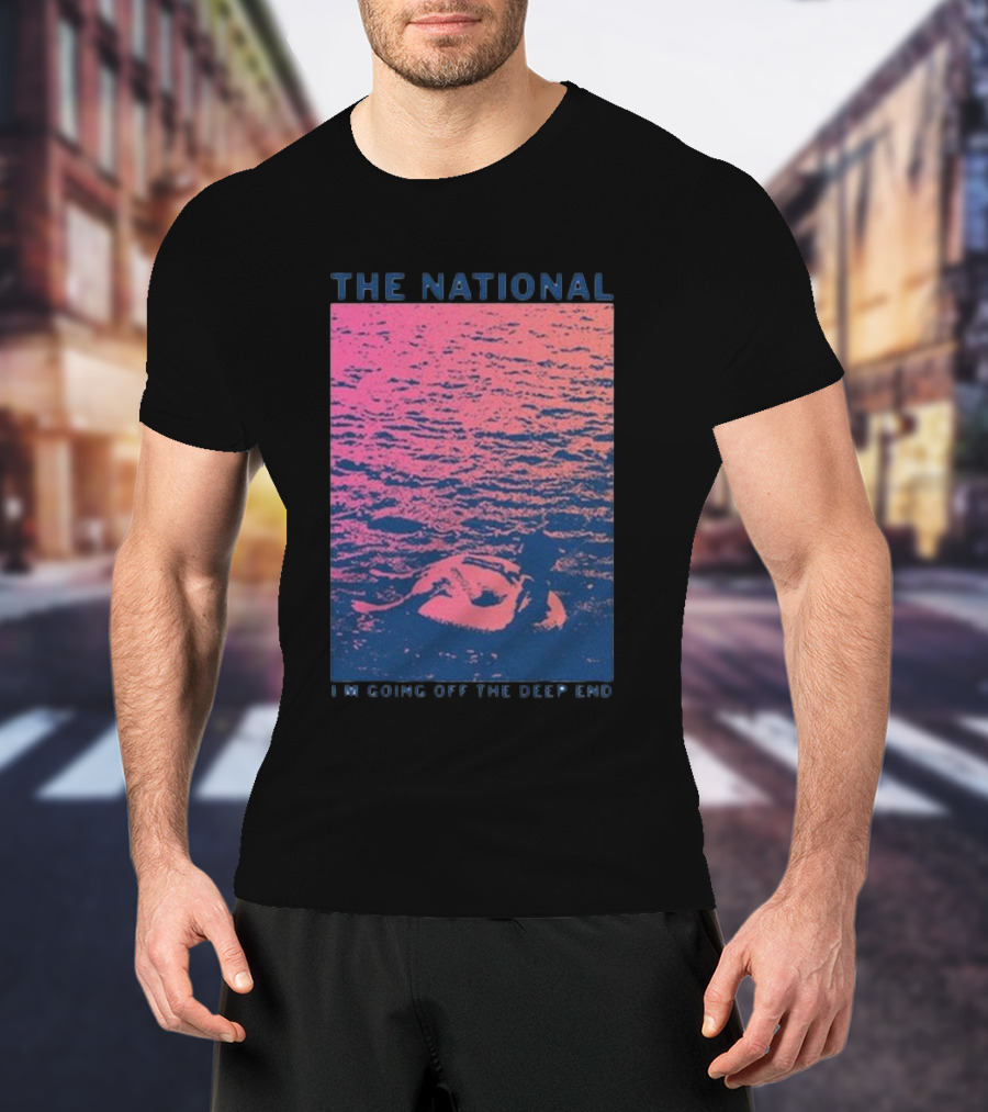 The National I'm Going Off The Deep End Vintage Swimmer T-Shirt