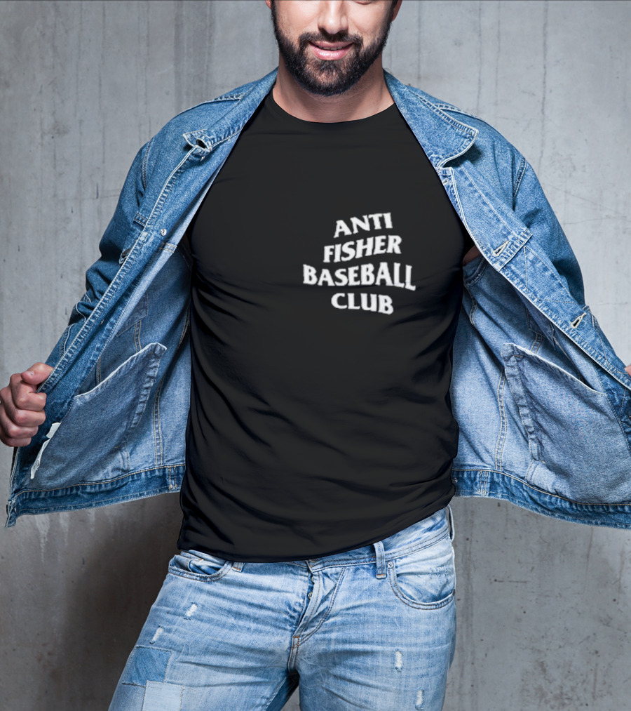 Anti Fisher Baseball Club Aesthetic Trend T-Shirt