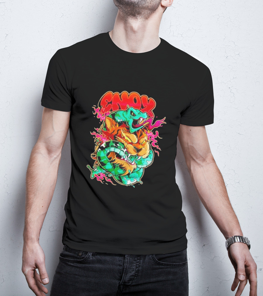 Enox Vibrant Serpent Striker 2025 Tiger Roar Embrace T-Shirt