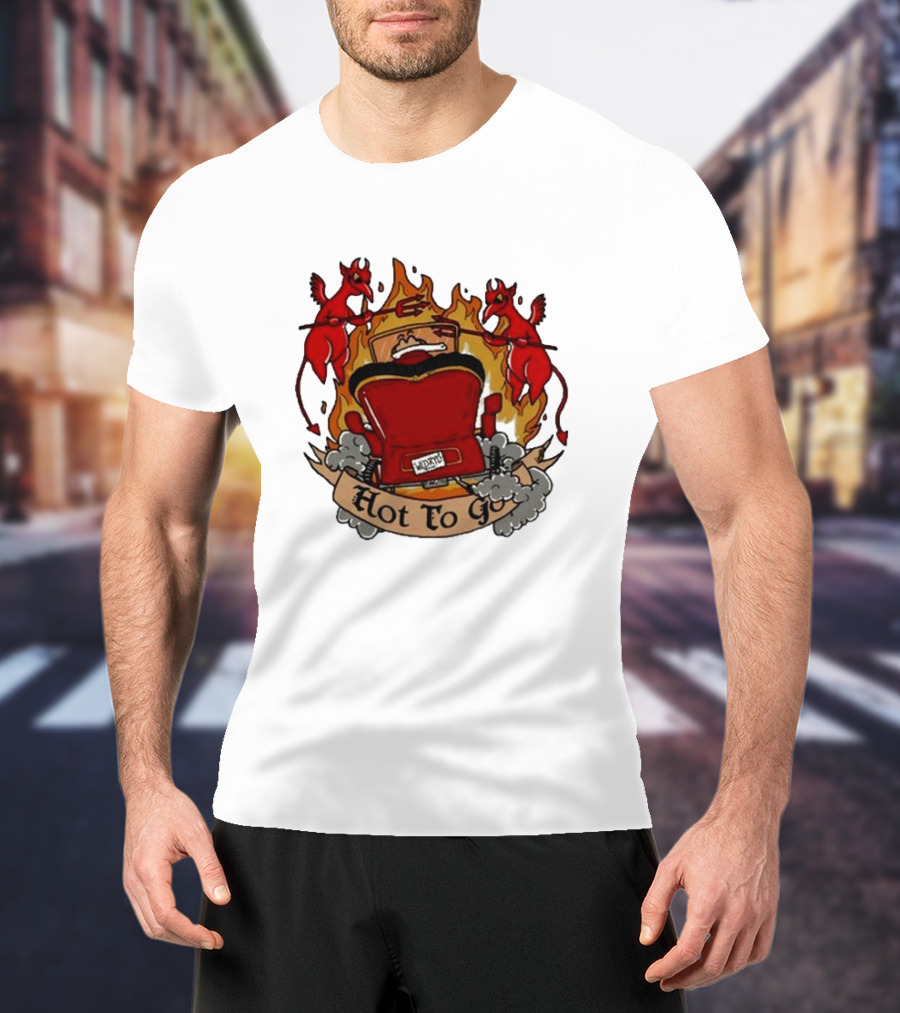Hot To Go Flames Racing Devils Ryan L Wldryd T-Shirt