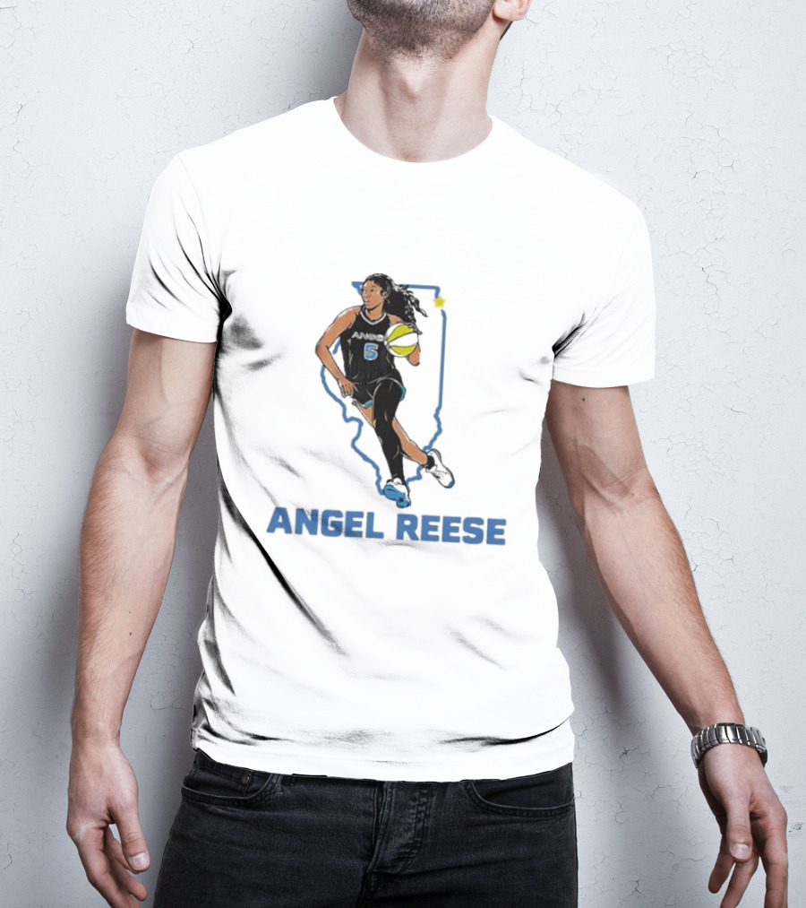 Angel Reese Most Double-doubles By A Rookie In WNBA History 5 T-Shirt