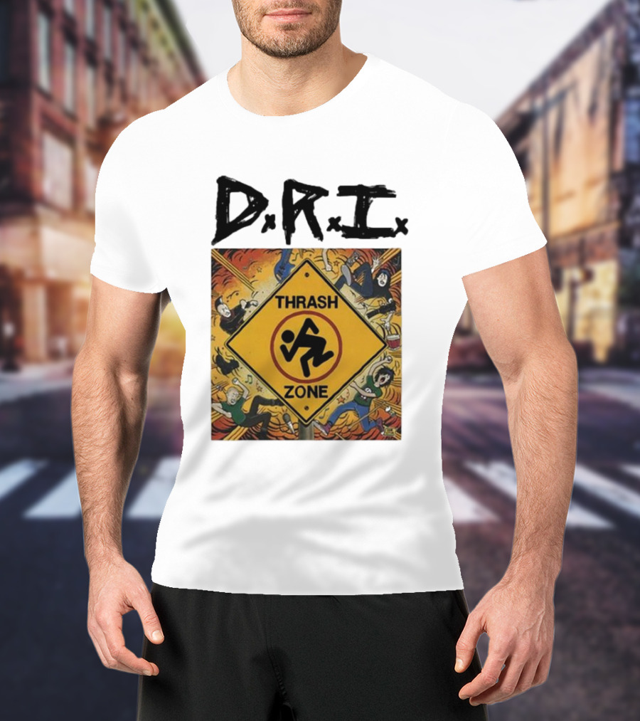 DRI Thrash Zone Texas Punk T-Shirt