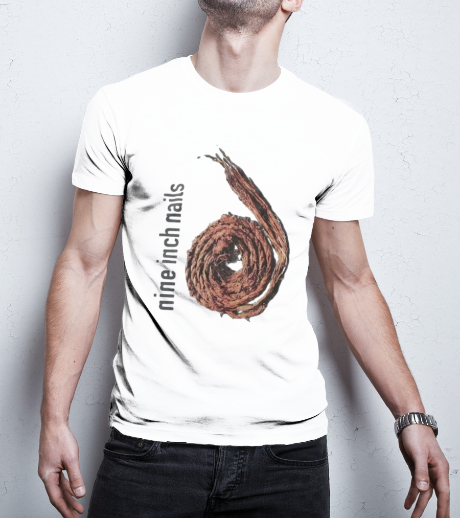 Nine Inch Nails Rope Coil Black T-Shirt