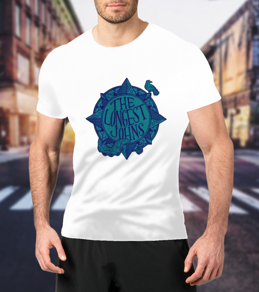 The Longest Johns Octopus Compass Jade T-Shirt