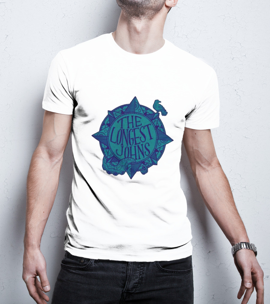The Longest Johns Octopus Compass Jade T-Shirt