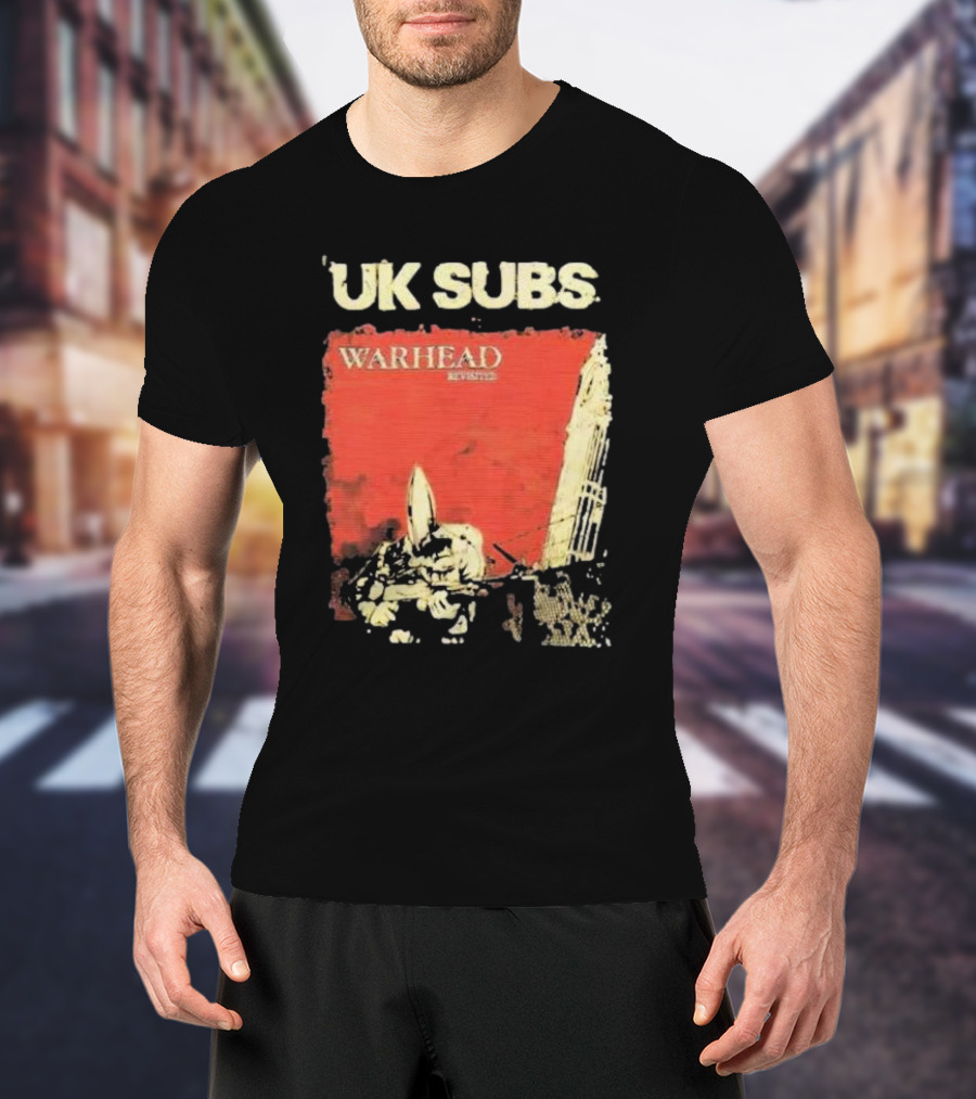 UK Subs Warhead Revisited Rocket T-Shirt