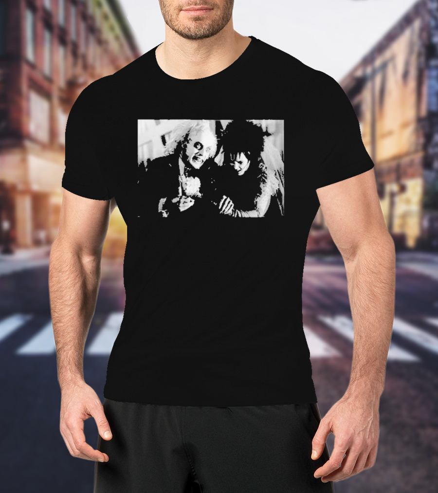 Blackcraft Cult Beetlejuice Michael Keaton Winona Ryder Photography T-Shirt