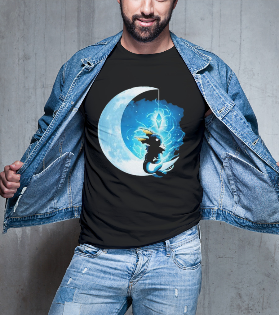 Water Stone Moon Dragon Vallina84 T-Shirt