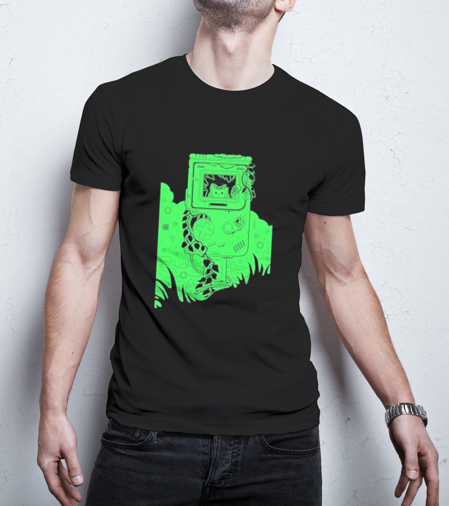 Abandoned Glow Retro Creature Drew Wise T-Shirt