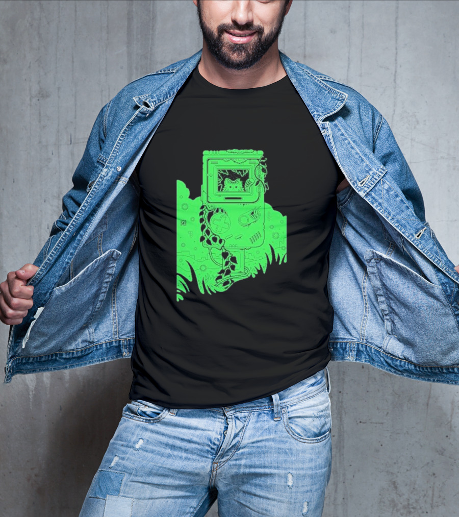 Abandoned Glow Retro Creature Drew Wise T-Shirt