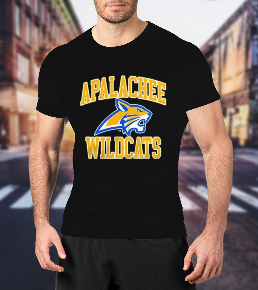 Apalachee Wildcats High School Wildcats Mascot T-Shirt