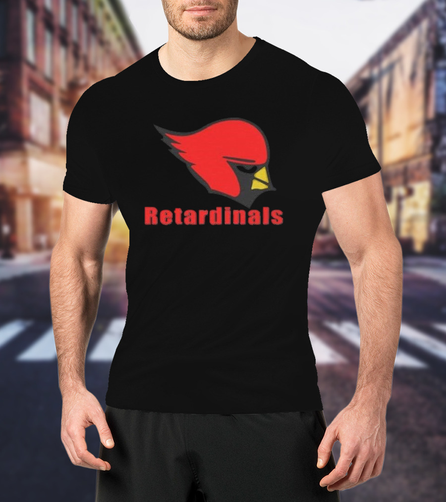 Arizona Retardinals Red Birdhead T-Shirt