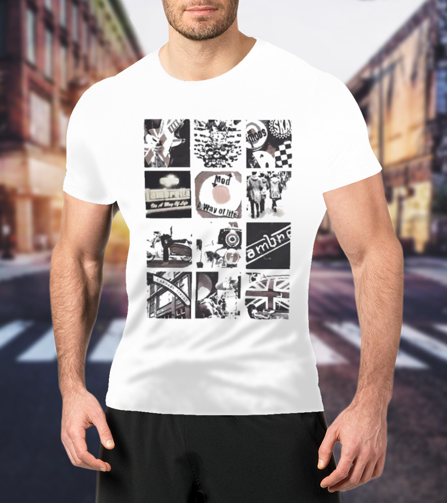 Lambretta Mod A Way Of Life Target Scooter T-Shirt