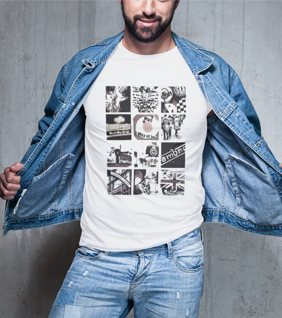 Lambretta Mod A Way Of Life Target Scooter T-Shirt