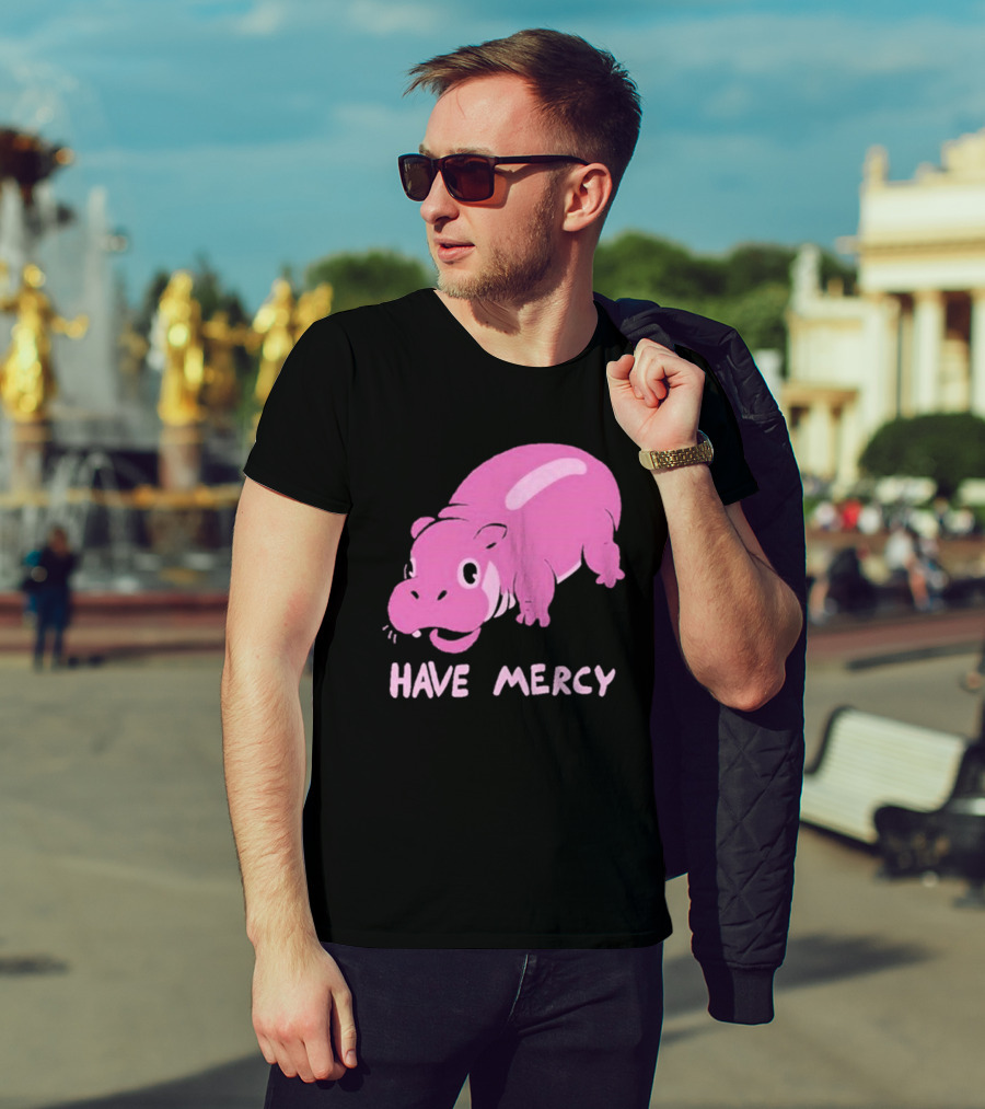 Have Mercy Pink Hippo T-Shirt