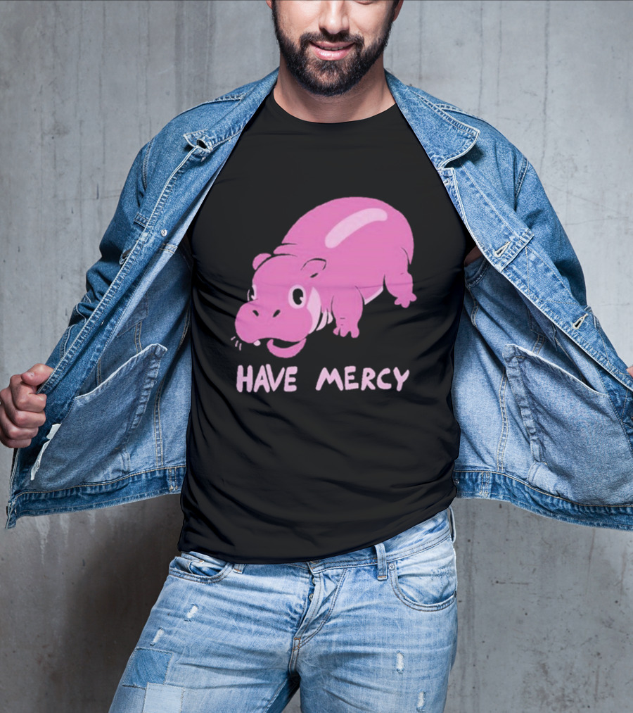 Have Mercy Pink Hippo T-Shirt