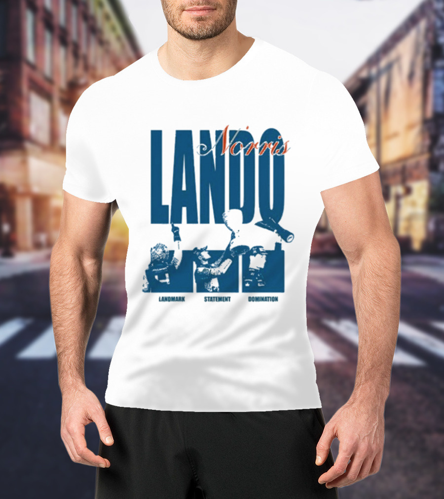 Lando Norris Landmark Statement Dominance T-Shirt