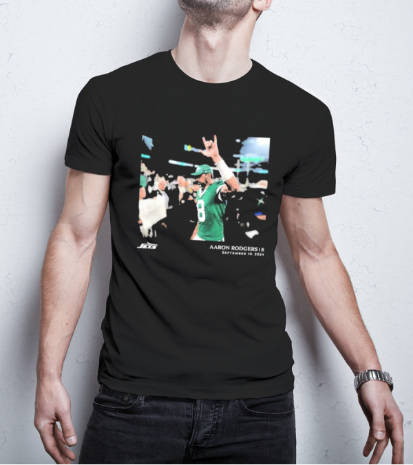 Aaron Rodgers 8 New York Jets September 19 T-Shirt