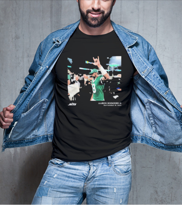 Aaron Rodgers 8 New York Jets September 19 T-Shirt