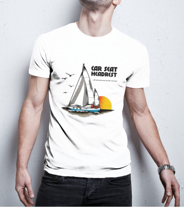 Car Seat Headrest Sunlit Sailing Adventure T-Shirt