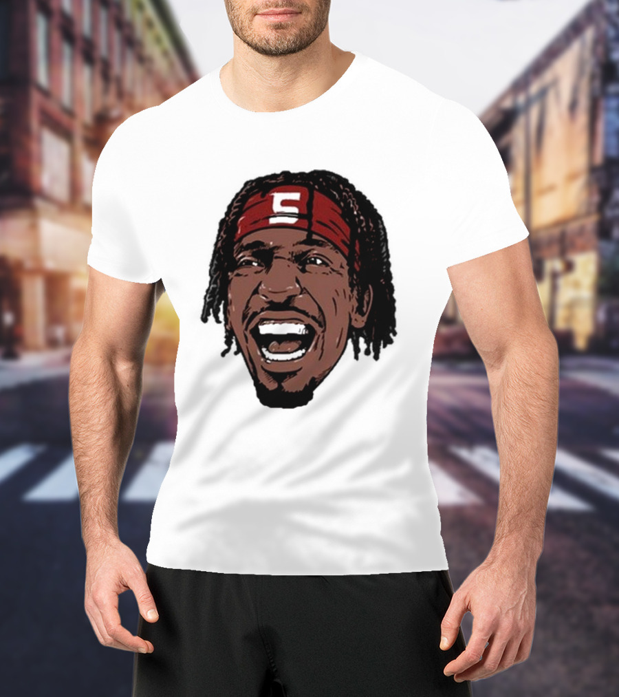 Jayden Daniels Swag Headband T-Shirt