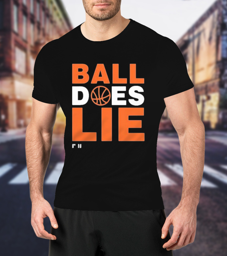 Ball Does Lie Basketball Refmasters T-Shirt