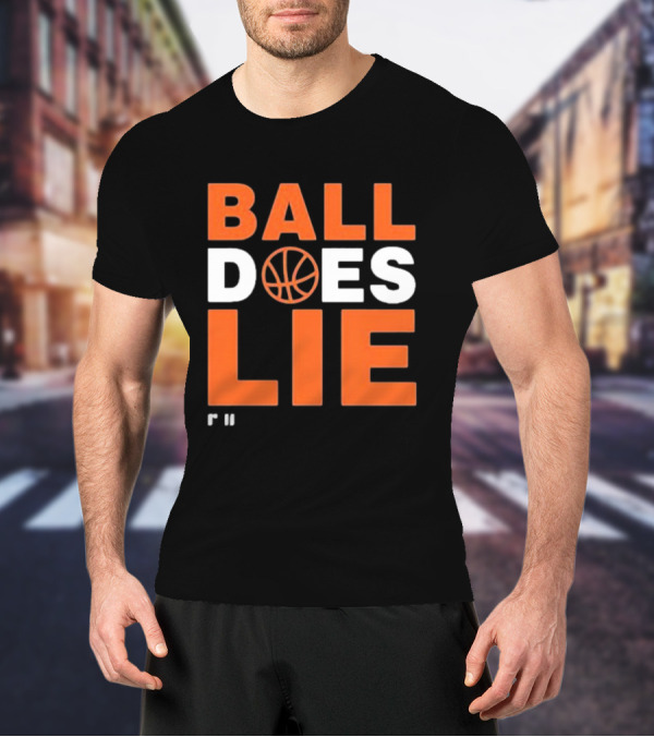 Ball Does Lie Basketball Refmasters T-Shirt