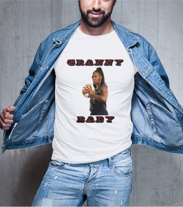 Granny Baby Basketball Player Chelsea Gray Ball Handling T-Shirt