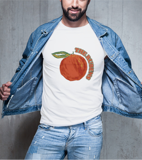 The Rubens Orange Artwork Soda T-Shirt