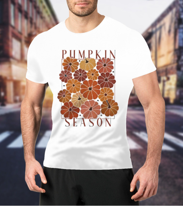 Pumpkin Season Autumn Harvest Bounty T-Shirt