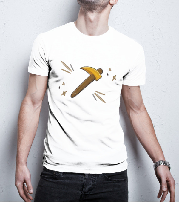 Christopher Escalante Golden Hoe Pickaxe Blast T-Shirt