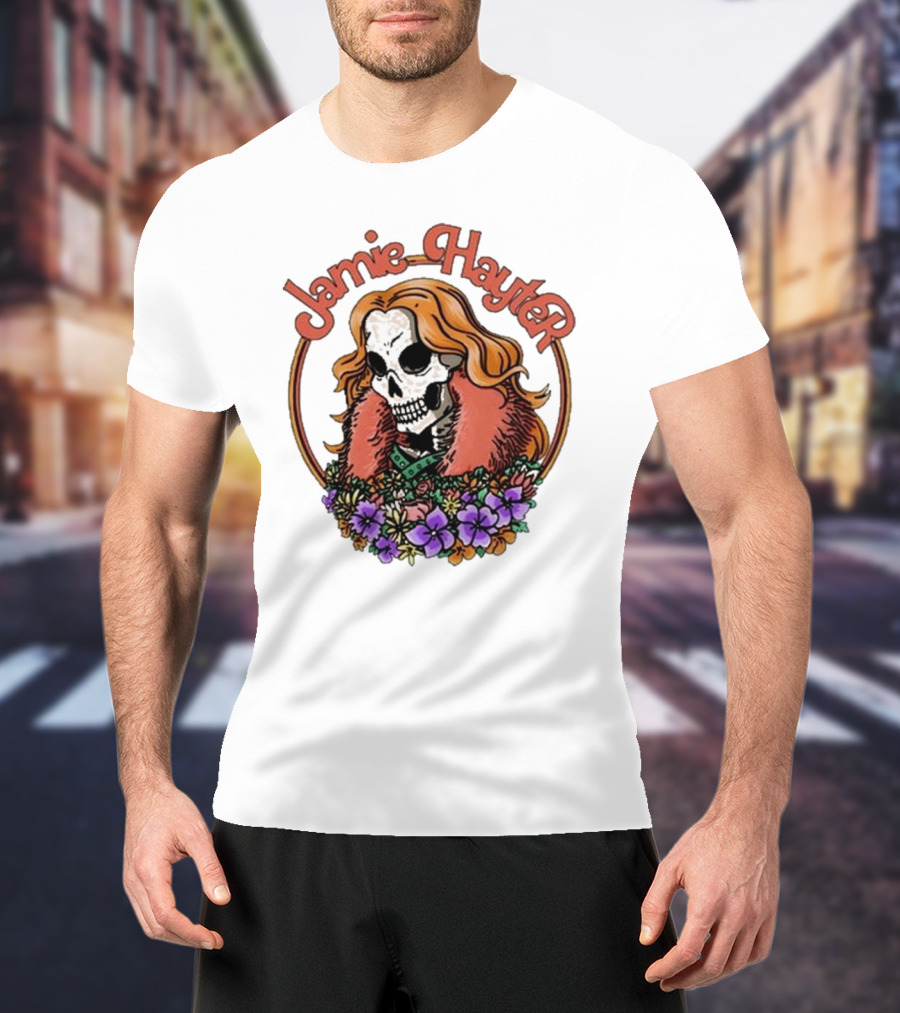 Jamie Hayter Skull Floral T-Shirt