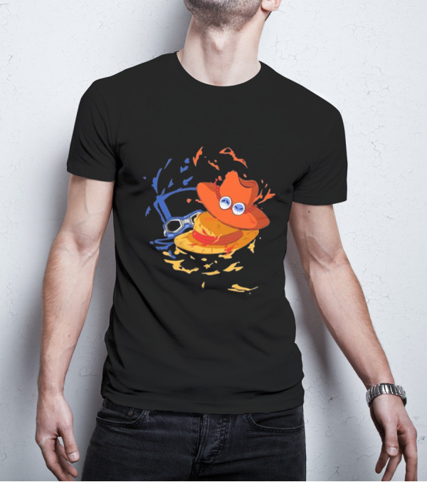 Brothers Hat Luffy Fanfabio Iconic Straw Adventure T-Shirt