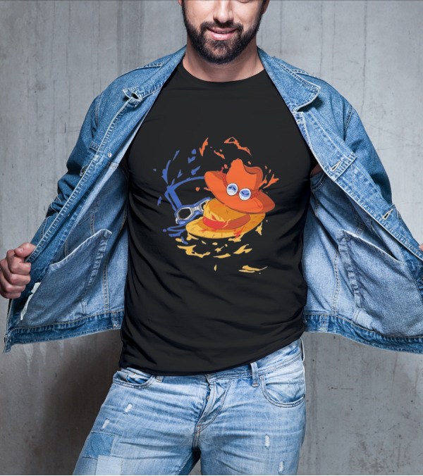 Brothers Hat Luffy Fanfabio Iconic Straw Adventure T-Shirt