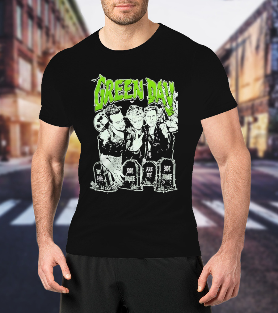Green Day Zombies You Are We Are Glow-In-The-Dark T-Shirt