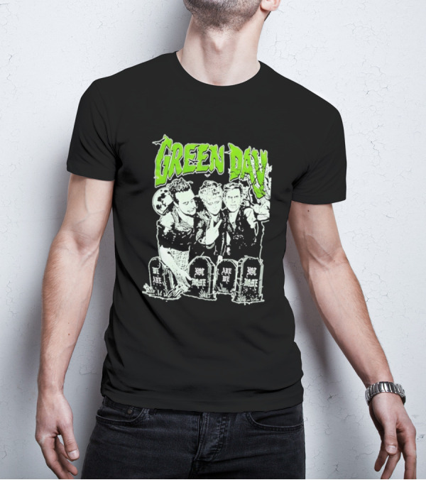 Green Day Zombies You Are We Are Glow-In-The-Dark T-Shirt