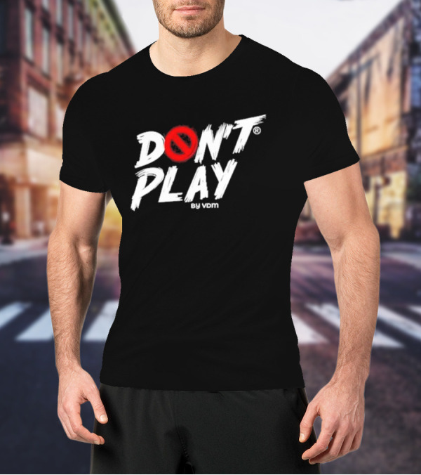 Martins Vincent Otse Don't Play VDM Red Circle T-Shirt
