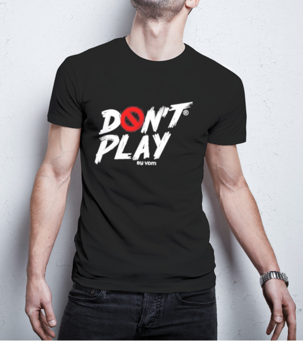 Martins Vincent Otse Don't Play VDM Red Circle T-Shirt