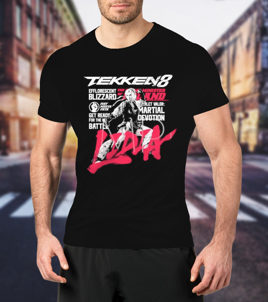 Tekken 8 Efflorescent Blizzard Velvet Valor Martial Devotion Lidia T-Shirt