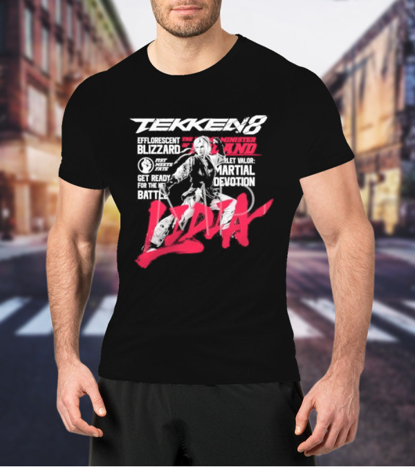 Tekken 8 Efflorescent Blizzard Velvet Valor Martial Devotion Lidia T-Shirt
