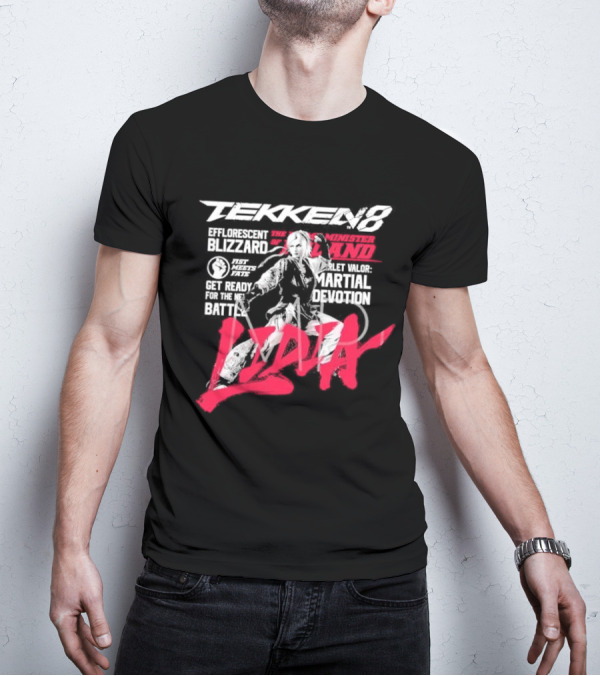Tekken 8 Efflorescent Blizzard Velvet Valor Martial Devotion Lidia T-Shirt