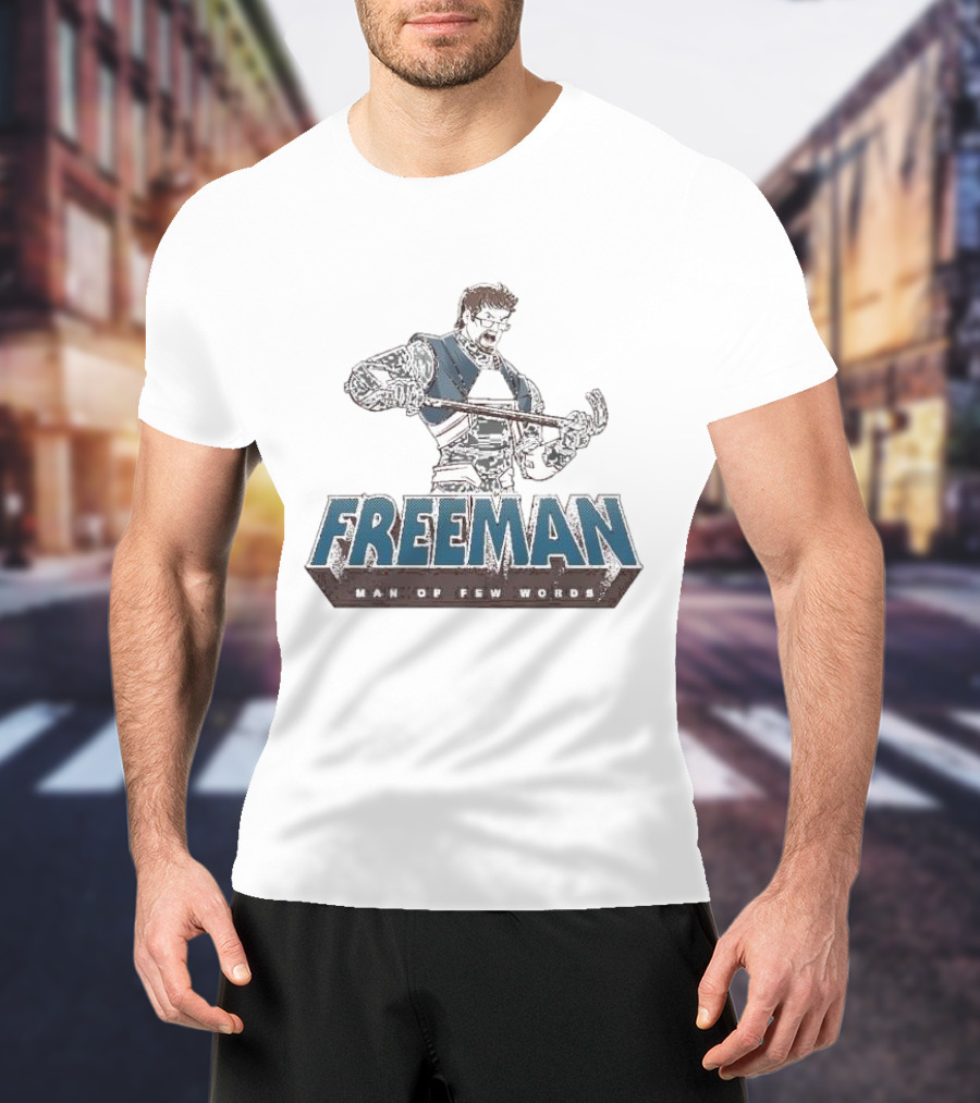 Freeman Man Of Few Words Crowbar Hero T-Shirt