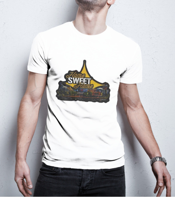 Home Sweet Home Custom Car Art Neon Sign T-Shirt