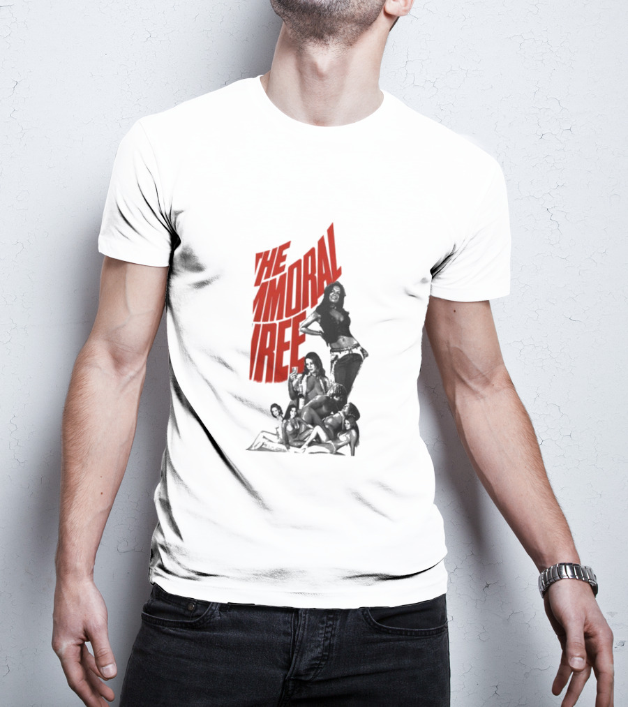 The Immoral Three Movie Art Pinup T-Shirt