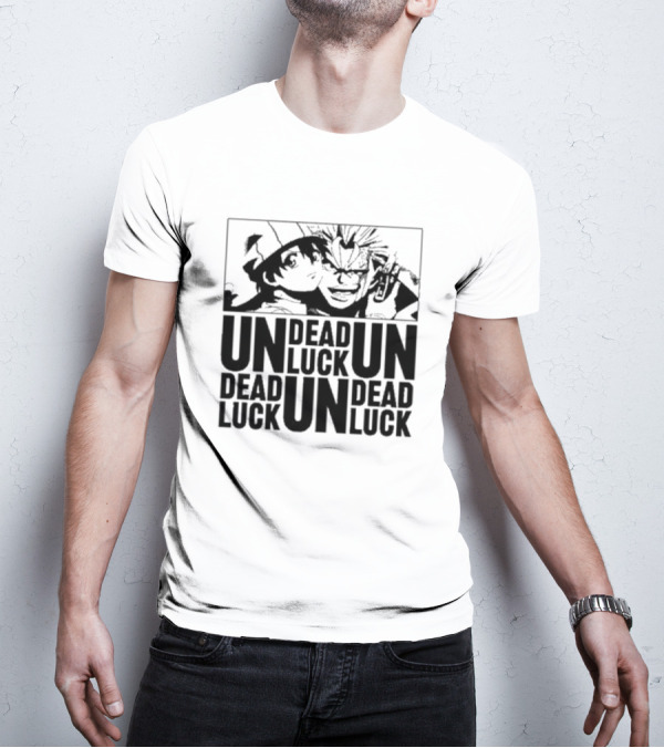 Undead Unluck Fuuko Izumo Andy Victor Dead Luck Union T-Shirt